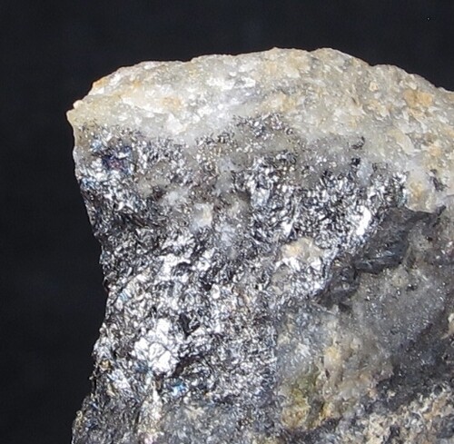 Miargyrite-rich Silver ore (Cal Tech Coll.) | Rand Silver Mine (Kelly ...