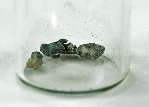 Osmium var. Iridosmine (old - rare) | Probably Russia